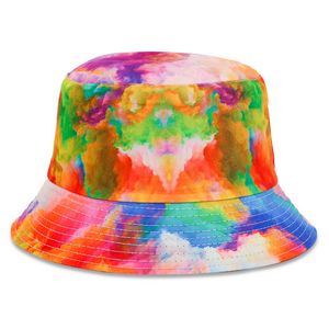 [BUCKETHAT-SUBL-TIEDYE] Sublimated Tie Dye Design Bucket Hat