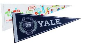Silkscreened Felt Pennant
