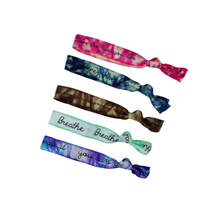 [HAIR-TIE] Sublimated knotted hair tie