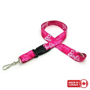 [4-SUBL-10-BUC] 1" Digitally Sublimated Lanyard w/ Detachable Buckle