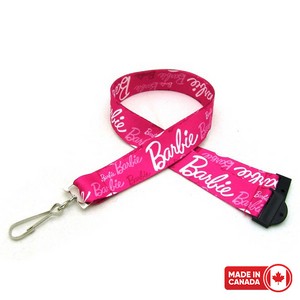 [4-SUBL-10-SEW] 1" Digitally Sublimated Lanyard w/ Sew on Breakaway