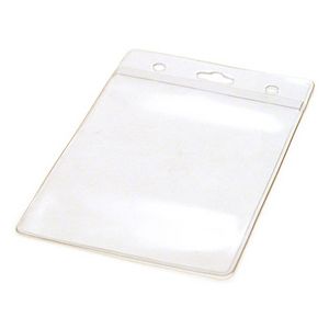[BADGEH-333] Blank Mylar Pouch For 2 3/4" x 3 3/4" Insert Card (Style 333)