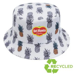 [BUCKETHAT-SUBL-RPET] Recycled RPET Sublimated Bucket Hat