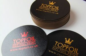 [COASTER-PU] PU Leather Coaster