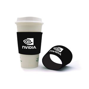[COFFEECOZ-SS] Silkscreened Reusable Coffee Cozy