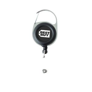 Pad Printed Carabiner Badge Reel