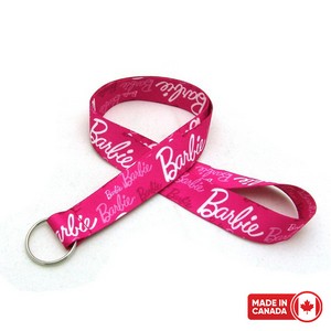 [4-SUBL-10-YSR] 1" Digitally Sublimated Lanyard w/ Keyring