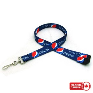 [4-SUBL-12-SEW] 1/2" Digitally Sublimated Lanyard w/ Sew on Breakaway