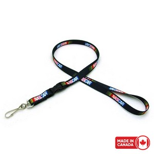 [4-SUBL-38-BUC] 3/8" Digitally Sublimated Lanyard w/ Detachable Buckle