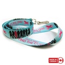 Breast Cancer Awareness Digitally Sublimated Lanyard w/ Rush Service