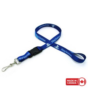 [4-SUBL-58-BUC] 5/8" Digitally Sublimated Lanyard w/ Detachable Buckle
