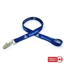 5/8" Digitally Sublimated Lanyard w/ Bulldog Clip