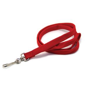 [911-TUBERED-J] Blank Tubular Style 911 Lanyard w/J-Hook
