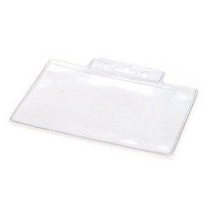 [BADGEH-355] Blank Mylar Pouch For 3 3/8" x 2 1/4" Insert Card (Style 355)