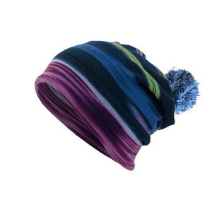 [BEANIE-FWPSUBL-AM] Antimicrobial beanie with pompom