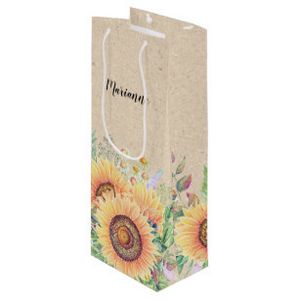 [BGC1S513-250] 250g C1S paper bag with full color imprint on all sides (5.25*13*3.25")
