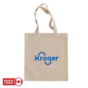 [BGCT1315-12OZ-3DAY] 12 Oz. Premium Cotton Canvas Convention Tote Bag w/ 3-Day Rush Service