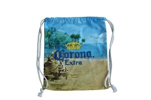 Heavy Weight Suede Drawstring Backpack