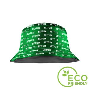[BUCKETHAT-SR-ORG] Organic Cotton Custom All Over Print Bucket Hat