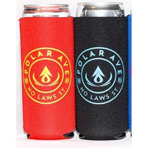 Slim Neoprene Silkscreened Can Cooler