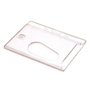 [CARD] Blank Stock Hard Plastic Card Holder/Landscape