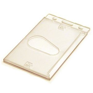 [CARDP] Blank Stock Hard Plastic Card Holder/ Portrait