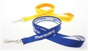 3/4" Detailed Coarse Weave Lanyard w/ J Hook