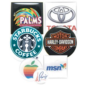 [DOM-LAB12] Square/ Circle/ Oval 1 to 2 Square Inch Domed Labels