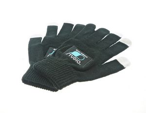 [GLVTXTACR-WP] Texting Gloves - Woven Patch