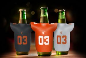 [JERCOOLER-FP] One Color Silkscreened Jersey Shaped Foam Cooler