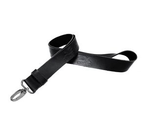 [LETHR-1] 1" Genuine Leather Lanyard