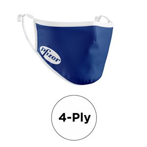[MASK-COTTON-3D4P-SS-ADJ] Mask - 3D 4 Ply Cotton Silkscreened Adjustable Ear Adult