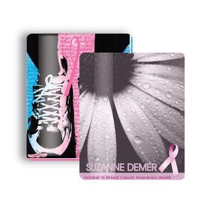 [PASS23GC-BA] Breast Cancer Awareness 2.5"x3.5" Gift Card Stock Lanyard Card