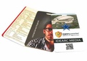 3.5" x 5" Economy Laminate Cardstock Lanyard Card - 10 mil