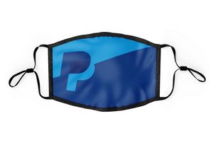 2 Ply Sublimated Adjustable Polyester Mask