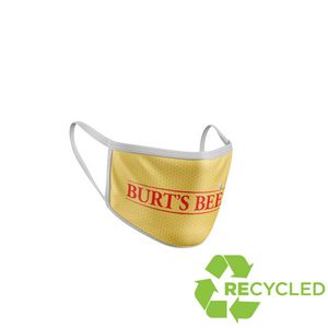 [PPE-MASK-POLYSUBL-RPET-2P] 2 Ply Sublimated Recycled RPET Face Mask