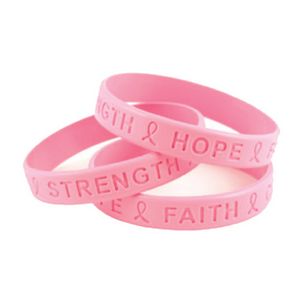 [SILIBAND-DBA] Breast Cancer Awareness Debossed SiliBand