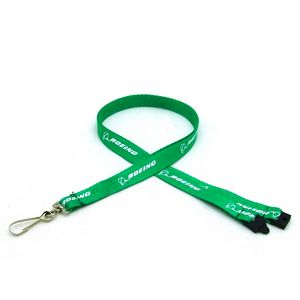 [SSFLT-12-SEW] 1/2" Silkscreened Flat Lanyard w/ Sew on Breakaway