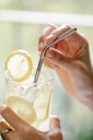 Bent 8mm Stainless Steel Straw