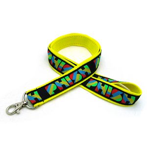[WOV-1-YDS] 1" Woven Lanyard w/ Deluxe Swivel Hook