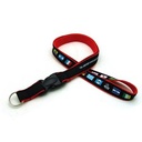 3/4" Woven Lanyard w/ Detachable Buckle
