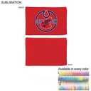 Colored Microfiber Dri-Lite Terry Rally, Sports, Skate Towel, Sublimated Edge to Edge 2 side 12"x18"