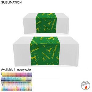 [SU520] Sublimated Table Runner, Covers Front, Top and Back (30"x60")