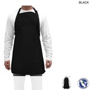 Twill Bib Apron, No Pockets, Adjustable Neck, Blank Only, In Stock (25"x28")
