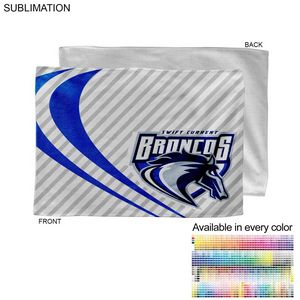 [SU178-4] Microfiber Dri-Lite Terry Rally, Sports, Skate Towel, Sublimated Edge to Edge 1 side (12"x18")