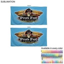 Absorbent Microfiber Dri-Lite Terry Beach, Shower Towel, Sublimated Edge to Edge 2 Side (30"x60")