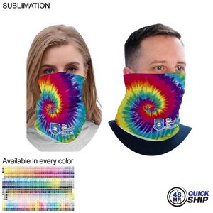 [SU675-5] 48 Hr Quick Ship - Sublimated BEST VALUE lightweight Seamless Neck Gaiter (In stock)