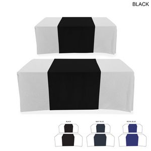 Polycotton Twill Table Runner, Covers Front, Top and Back, Blank Only (30"x90")