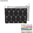 Colored Microfiber Dri-Lite Terry Golf Towel, Nofold Grommet & Hook, Sublimated (12"x18")