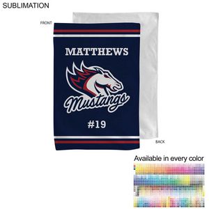 [SU178-8] Team Towel in Microfiber Dri-Lite Terry, Sublimated Sports Towel (12"x18")